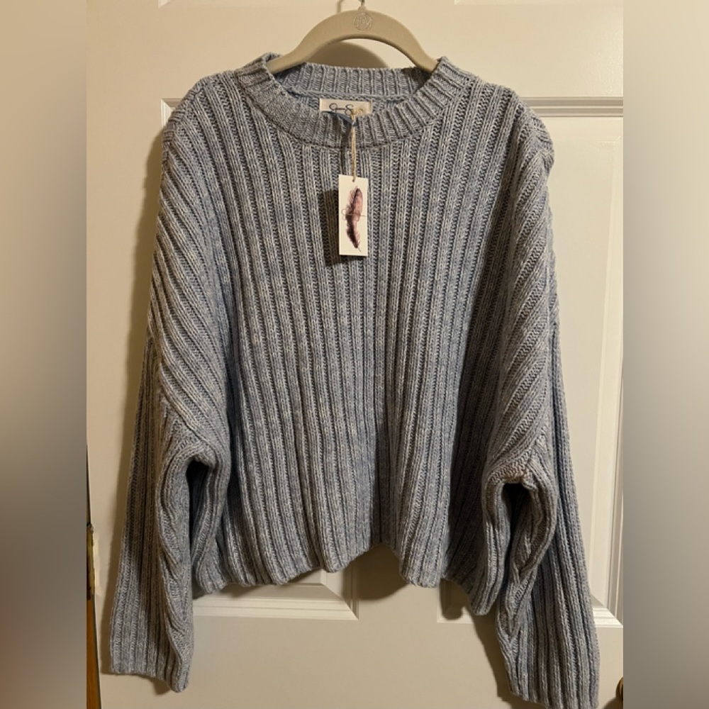 NWT Jessica Simpson chunky short sweater. Size L